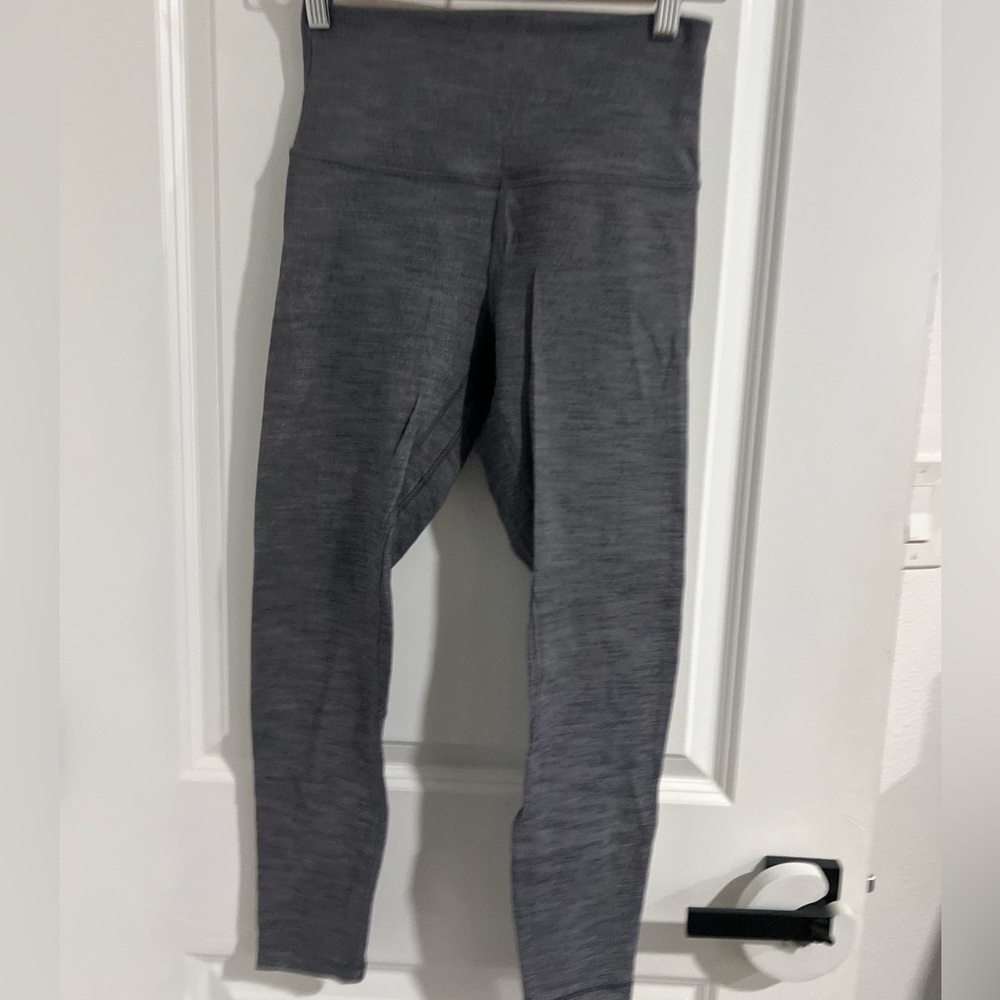 Lululemon Athletica Charcoal Align Warm Leggings